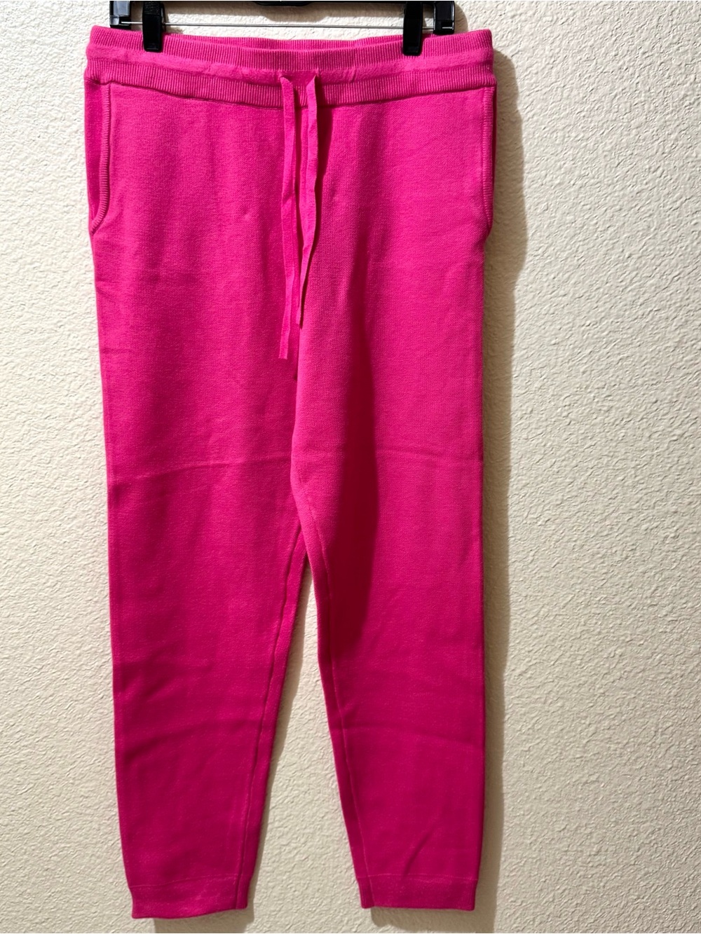 Monrow Hot Pink Jogger Pants L